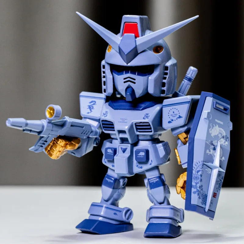 Jay Chou Phantaci Lm Series Figures Gundam Qmsv Movie Peripheral Robit Rx-78-2 Trendy Toy Desktop Model Cool Boy Birthday Gift