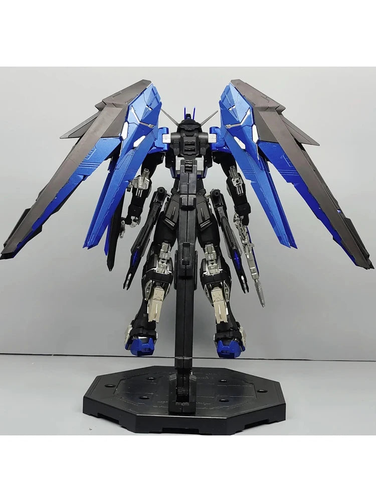 Bandai Gunpla BD15-02S Blue Black Z-Type Gundam Model Kit with Wing Equipment for Speed Hunters Collectible Action Figures