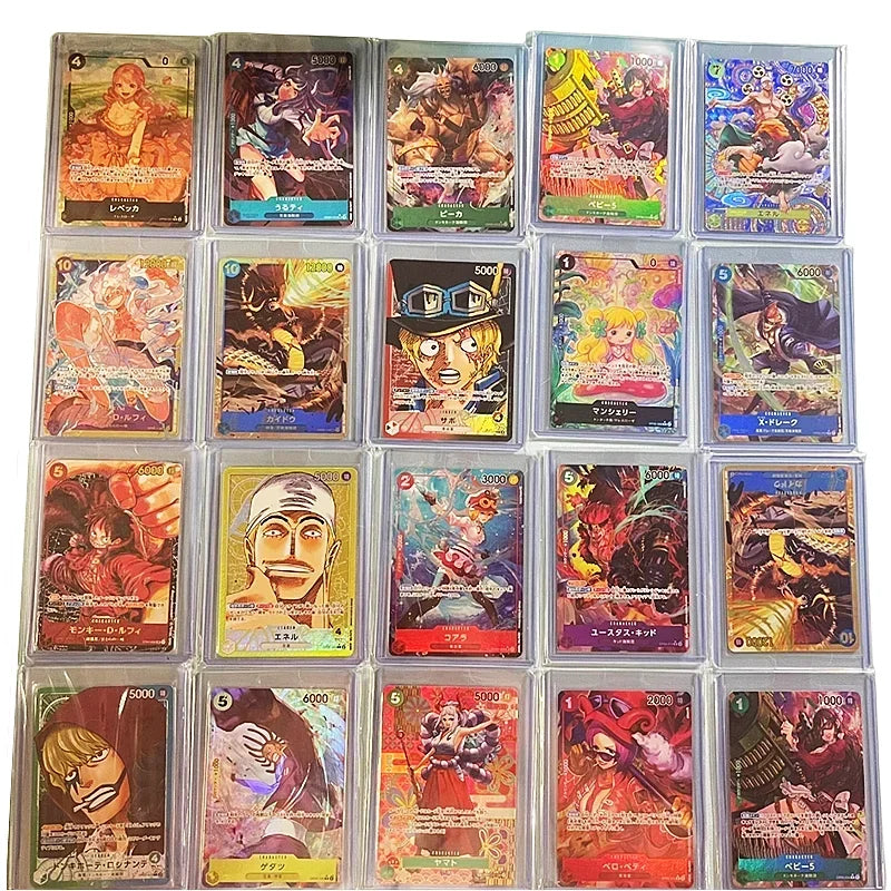 Bandai Original One Piece Cards Japanese OP01 OP05 OP08 OP09 Trading Booster Box Luffy Rare Cards Collector Gift