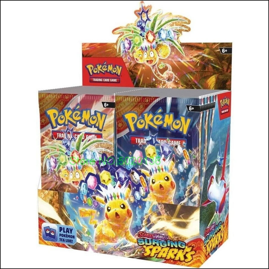 Surging Sparks Pokemon Stellar Crown Obsidian Flames Paradox Rift Lost Origin Trading Card Game Evolutions Booster Collecting