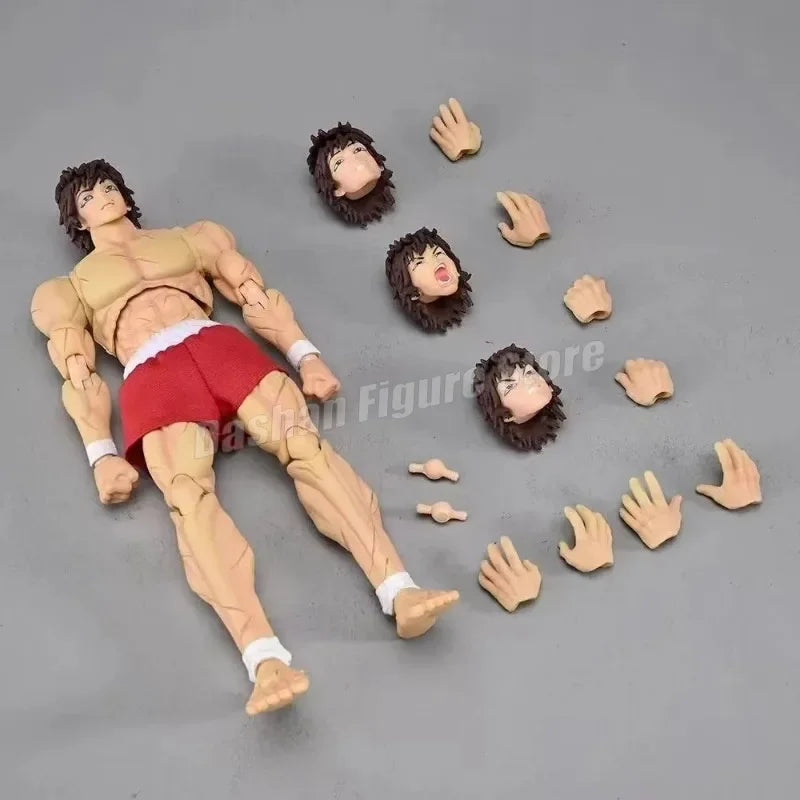 17cm Ko St Storm Toys Baki Hanma Action Figure Fighting Anime BAKl Kibk Son Of Ogre Figurine Collectible Model Dolls Toy Gifts