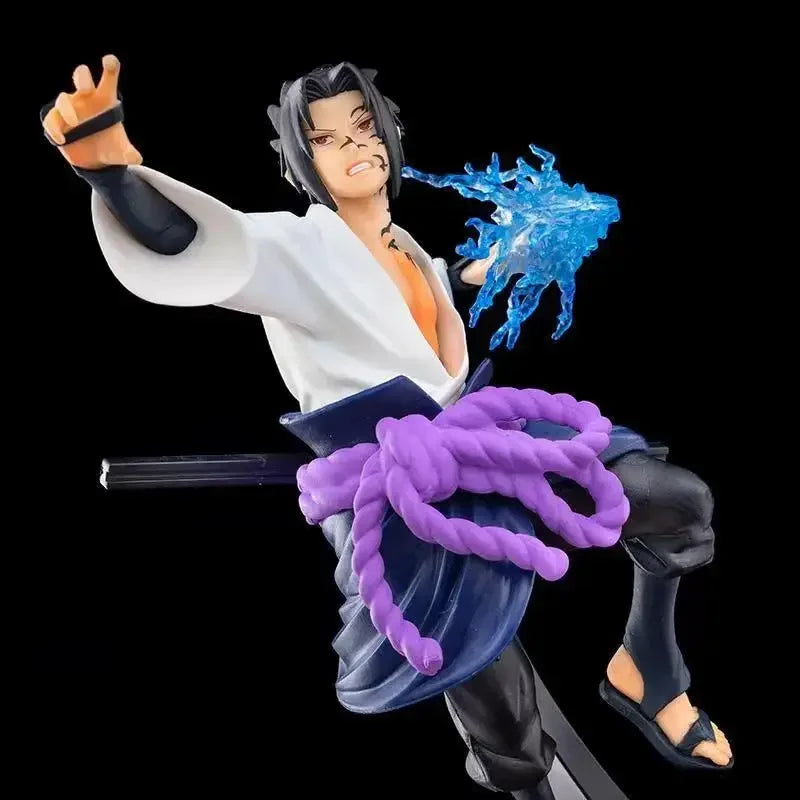 Bandai 20cm Naruto Anime Sasuke Figure Action Figures UchihaCartoon Toys PVC Modle Gift Kids Children Toys Doll Naruto Figurine