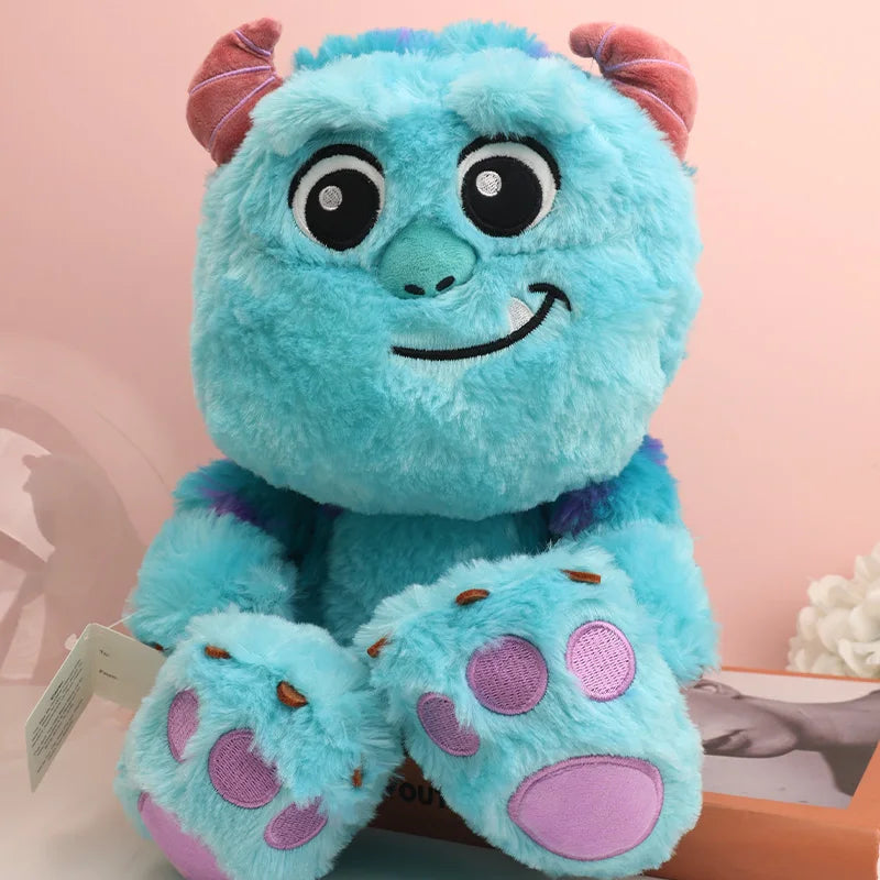 Kawaii Disney Monsters University Stuffed Toys Set Movies And Tv James P Sullivan Mike Mr.Q Cute Anime Stuff Gift For Girlfriend