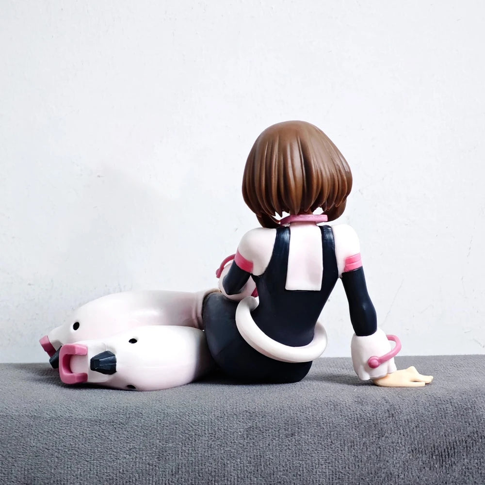 MHA Hero Academia toga himiko Figurine Collection anime Doll Toys Uraraka Ochako Sitting Action Figure Model Boy Girl gift 10cm