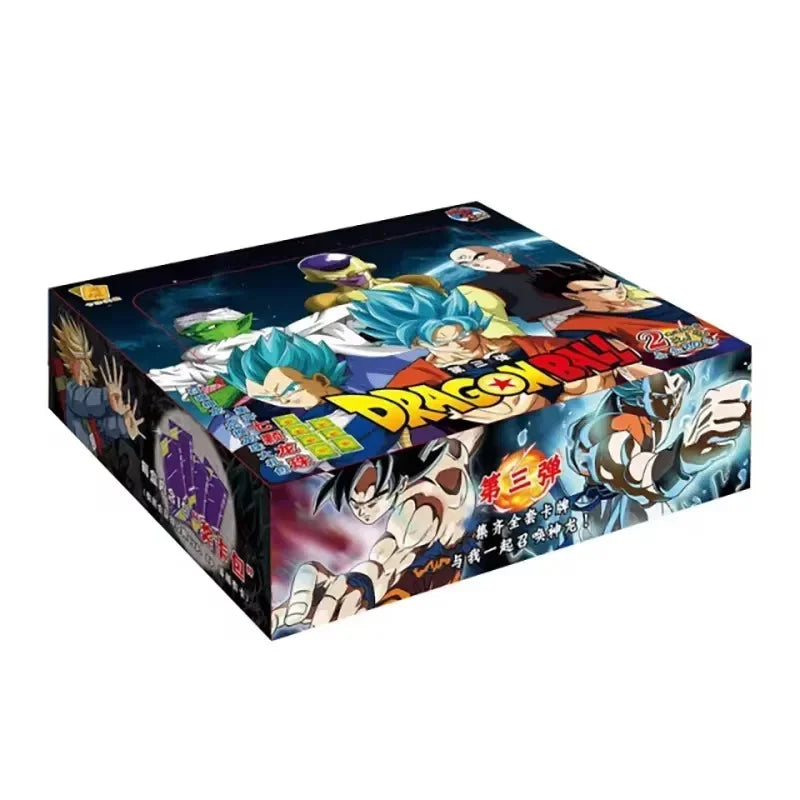 Dragon Ball Card Son Goku Saiyan Anime Figures Hero Collection Card SSP Flash Card Game Cards Table Toys Children Christmas Gift