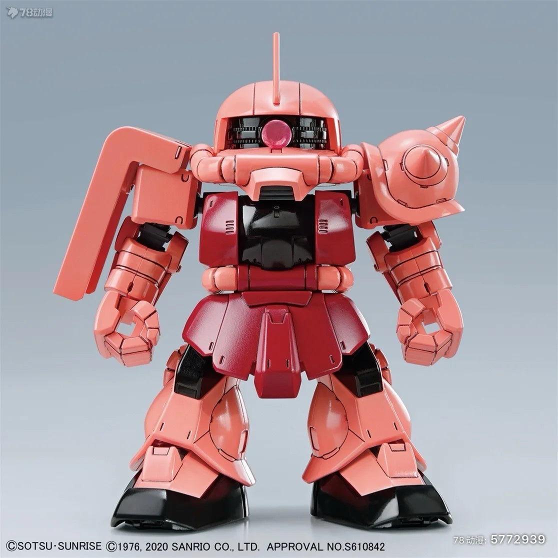 New Kt Ms-05 Zakuii Sd Anime Figures Sdcs Assembly Model Statue Action Figure Doll Collection Decor For Kids Toys Gifts
