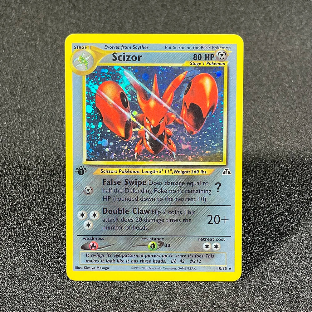 PKM Cards 1996 Years 1st Gym Set English Cards PTCG Charizard Blastoise Venusaur Game Anime Collection Cards Gift Toy Proxy Card