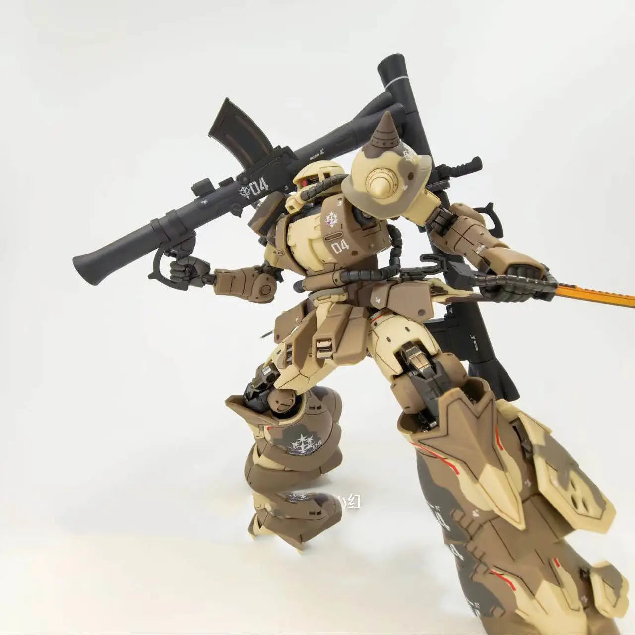 Zaku PB Southern Cross Star Selma Machine HG 1/144 MS-06GD Assemble The Model Action Figures Kids Toy Desktop Decoration Gift