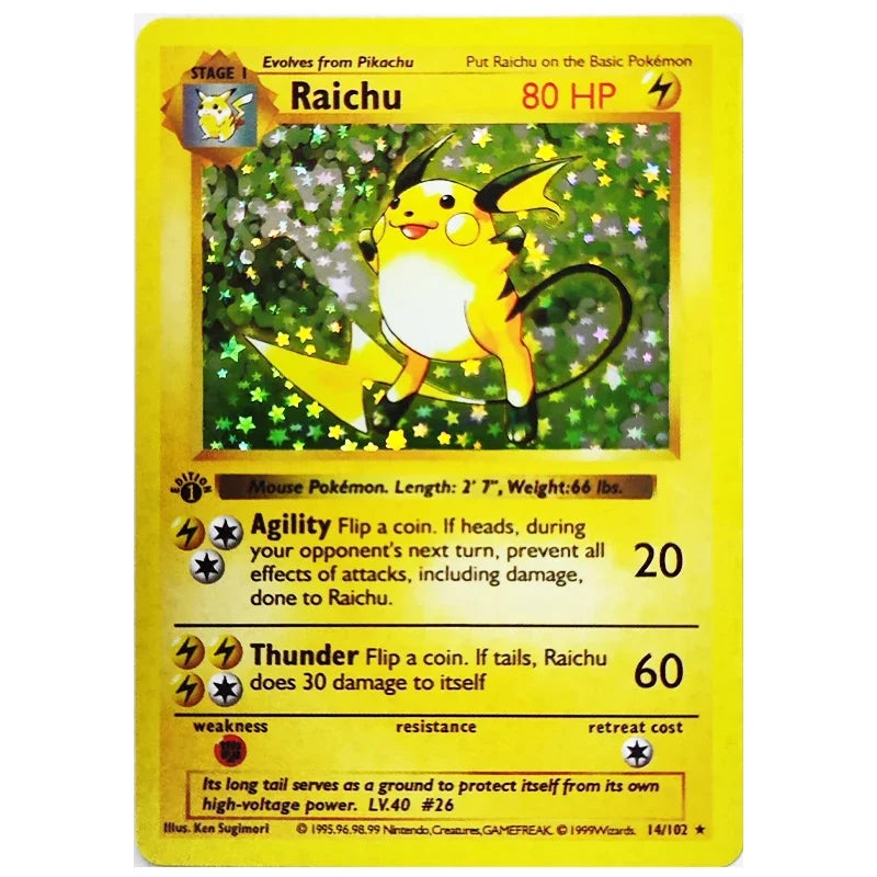 Pokemon Collection Cards 1996 1st Edition Flash Cards Charizard Blastoise Game PTCG Game Anime Shining Collection Cards Gift Toy