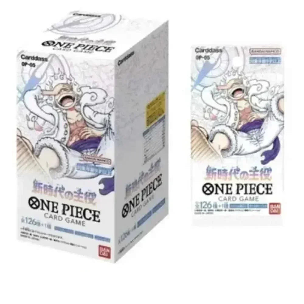 Newest Bandai Original Anime Booster Box One Piece OP09 OP10 OP11 EB02 Awakening of The New Era Tcg Collection Card Toy Gift