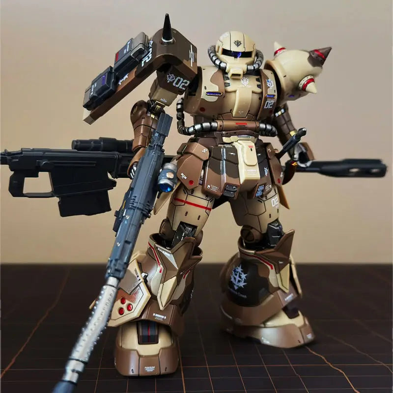 Zaku PB Southern Cross Star Selma Machine HG 1/144 MS-06GD Assemble The Model Action Figures Kids Toy Desktop Decoration Gift