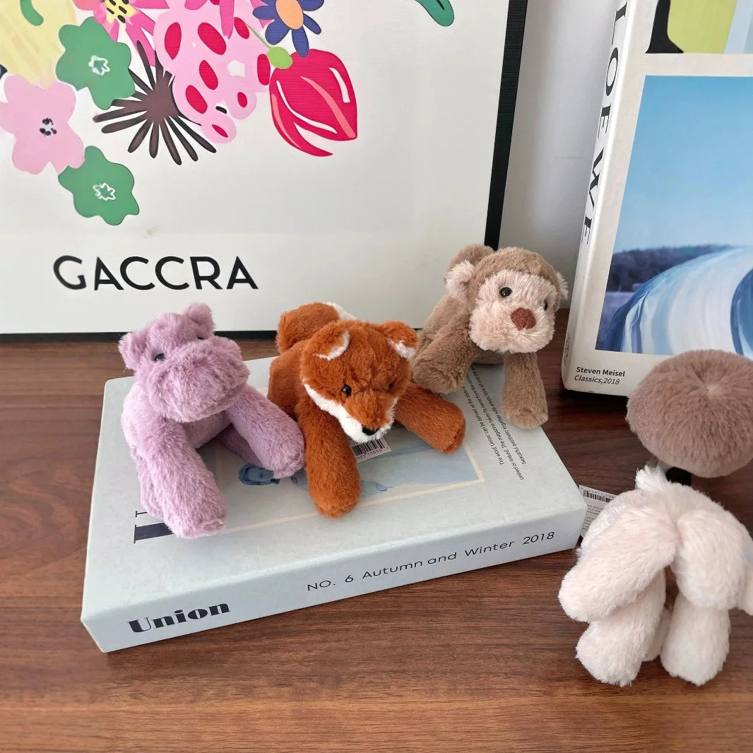 Jellycat with tags New Smacky Elephant Bear Rabbit Monkey Fox Cute Plush Toy Doll Soothing Doll Gift Stuffed Toy Holiday Gift