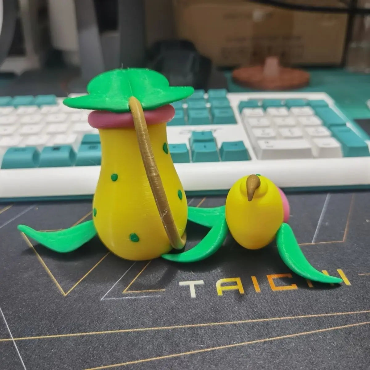 Anime Pokemon 1:20 Weepinbell Victreebel Action Figures Pet Cartoon Statue Collection Ornaments Decoration Model Kids Toy Gift