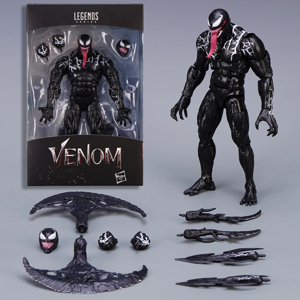 Hasbro Venom The Last Dance Venom vs Spider-Man Venom 3 Action Figure SHF Toy Model Doll Collectible kids for Toy Christmas Gift