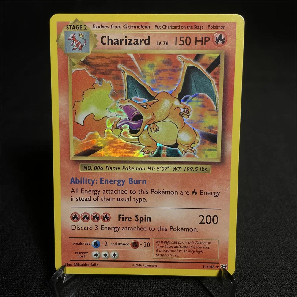 Pokemon Card Shining Card Gym Series Houndoom Jolteon Umbreon Gyarados Snorlax Steelix Piloswine Gift Kids Toys Proxy Card