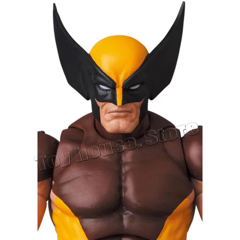 In-Stock Ct Toys Wolverine Mafex 138 Figure Brown Comic X-Men Action Figure Shf Anime Figurine Ko Model Kid Toy Christmas Gift