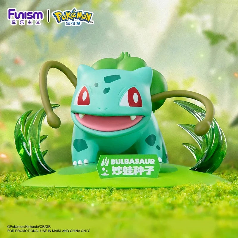Pokemon Charmander Bulbasaur Squirtle Anime Action Figure Collect Model Ornaments Children's Toys Birthday Gift
