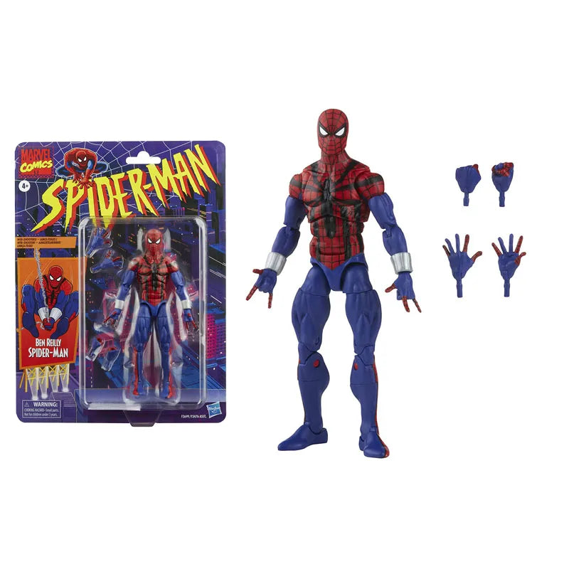 Hasbro Spider Man Venom Chasm SPIDER PUNK Carnage 2099 Deadpool Gwen Kraven Action Figure 1/12 Toys Model Doll kids for Toy Gift