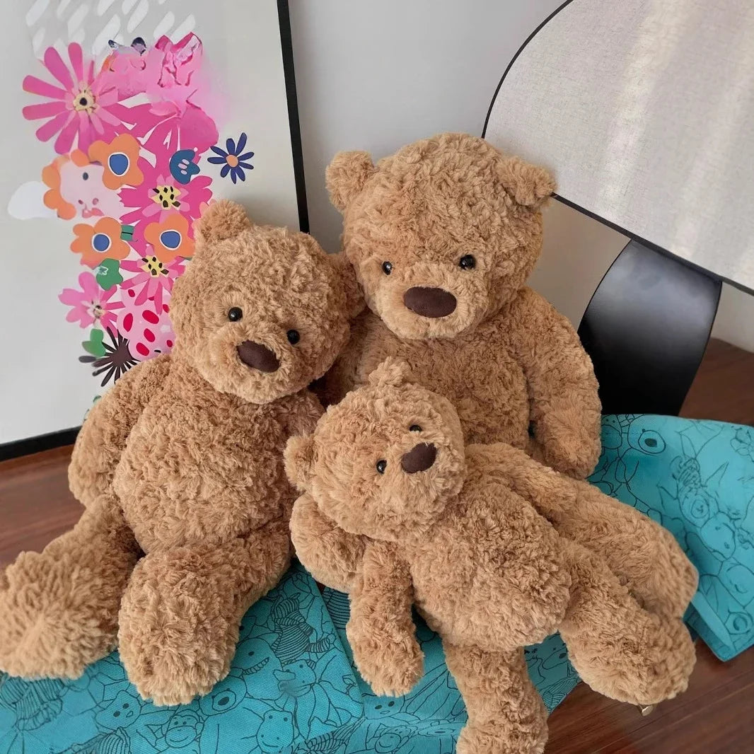 Jellycat With Tags Jellycat Stupid Bear Classic Cute Teddy Bear Plush Toy Soothing Doll Birthday Holiday Gift Stuffed Toy
