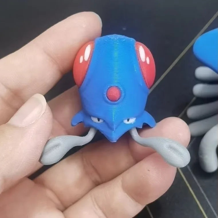 Pokemon Collect Multiple Figures Proportion World 1:20 Diy 3d Printing Kawaii Cartoon Character Model Kid Xmas Gifts Toy