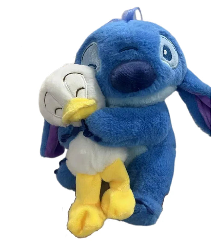 20cm Disney Plush Doll Stitch Lilo Doll Cute Duck Stitch Plush Stuffed Toy Christmas Children's Birthday Gift Kawaii Toys