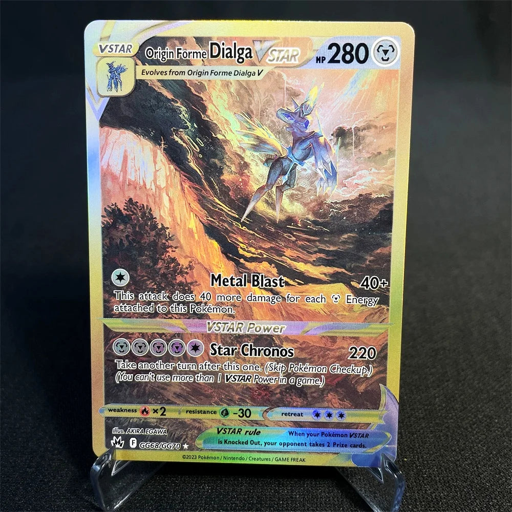 Pokémon Cards Holographic Card Sun & Moon Series Mewtwo Pikachu Paikou Serena Caitlin Collection Cards Toys Gifts Proxy Card