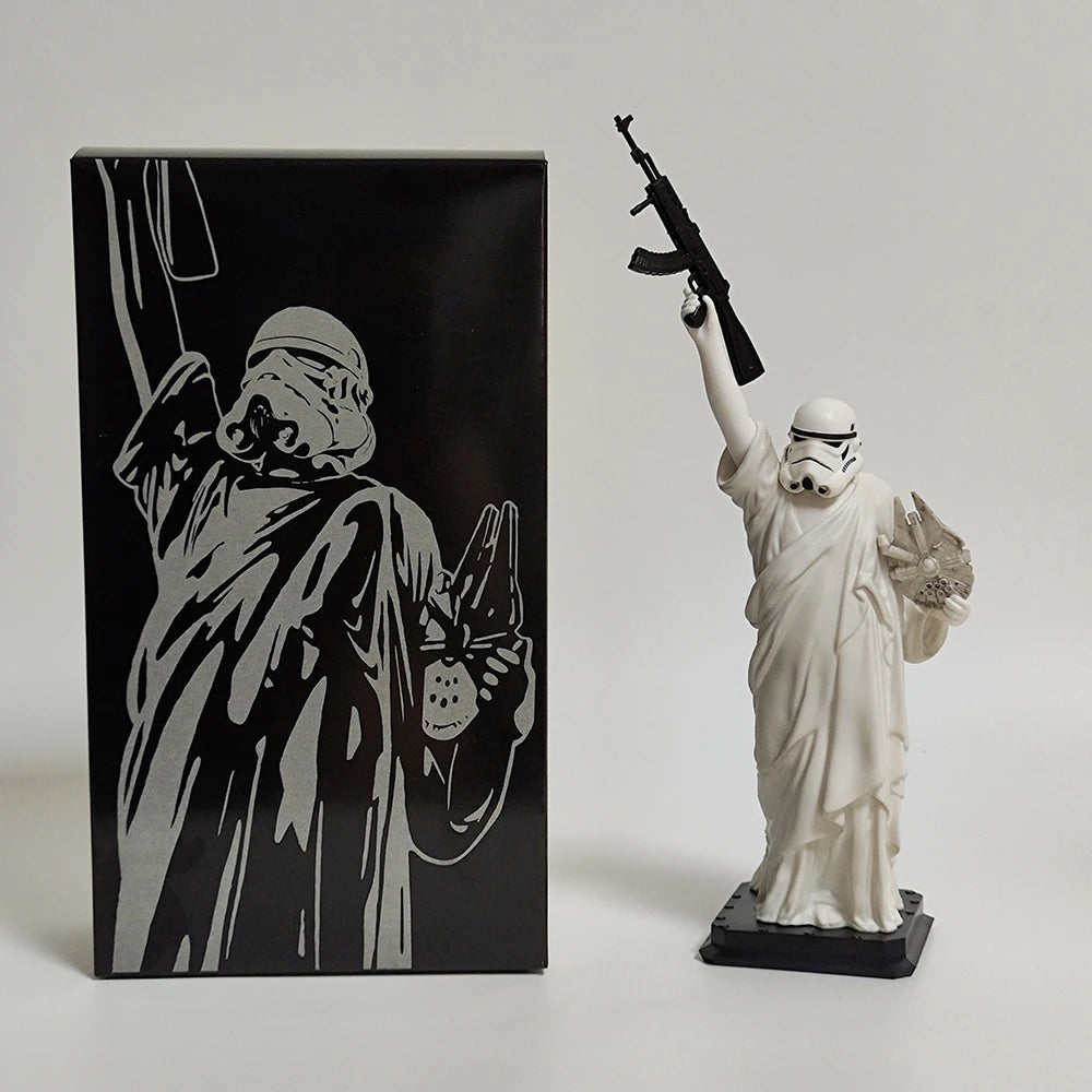 Star Wars Freedom Fighter PVC Action Figure Peaceful Warrior Anime Figure Model Toys Ornament Collection Doll For Birthday Gift