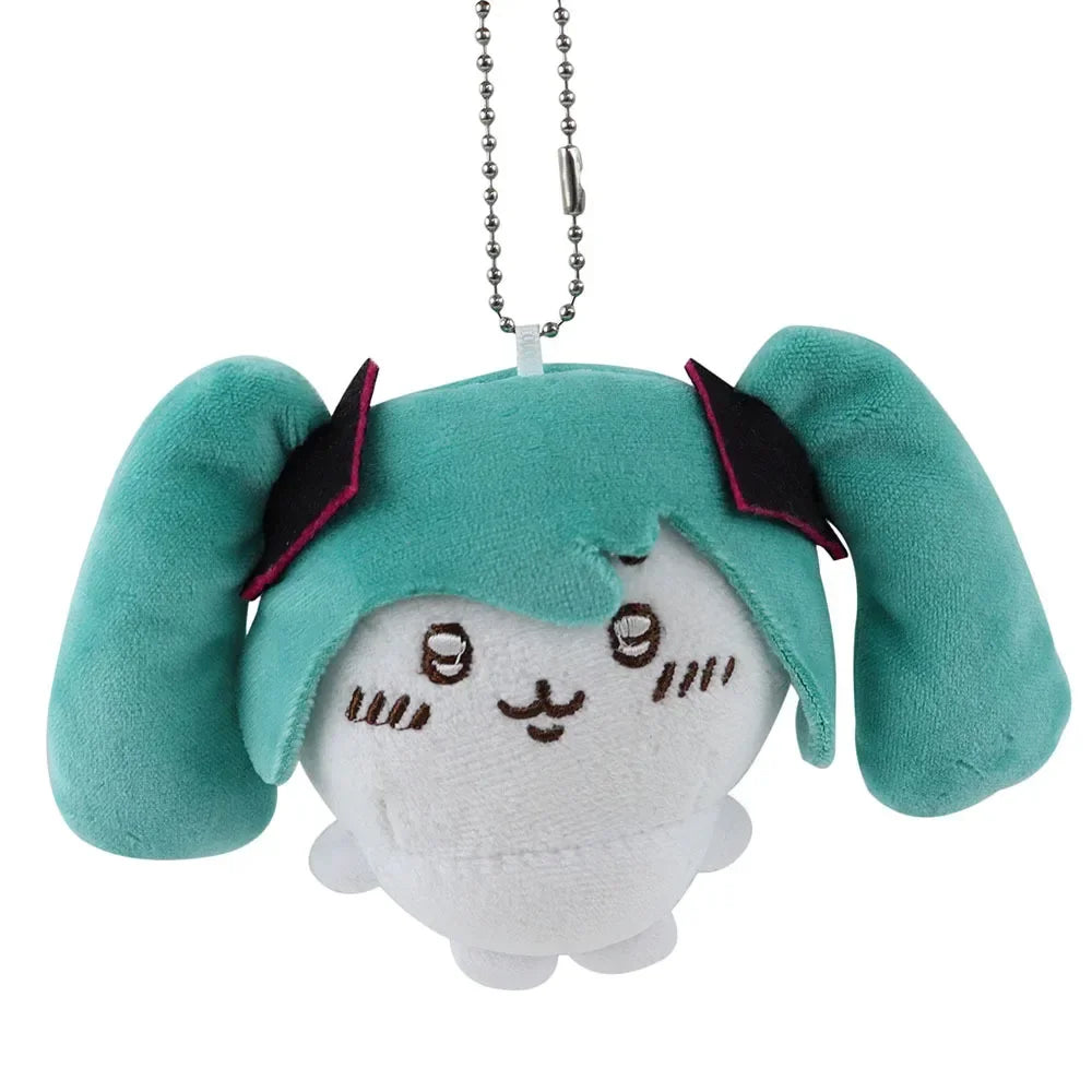 Cartoon Fit Hatsune Plush Doll Chiikawa Kawaii Toy USAgi Co-branded Doll Plush Toy Cute Bag Pendant Girls Holiday Gift