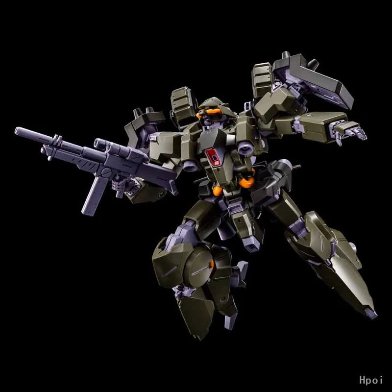 Bandai Original MODEL KIT GUNDAM HG REBEN-WOLF Anime Action Figure Assembly Model Toys  Model Gifts for Boys Foam Box Packing