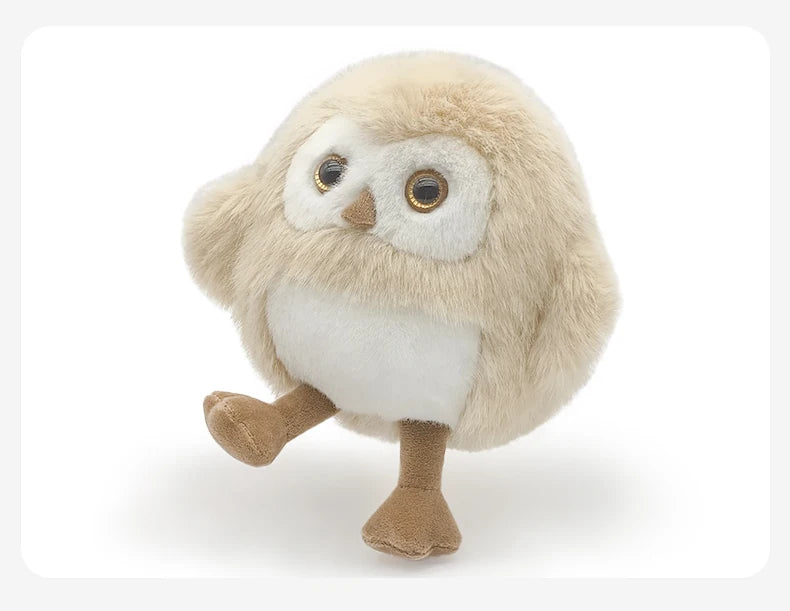 Anime Jellycat Owl Plush Toys Tyto Alba Kawaii Stuffed Doll Soft Bird Room Decor Owl Plushies Ideal Birthday Gift for Kids