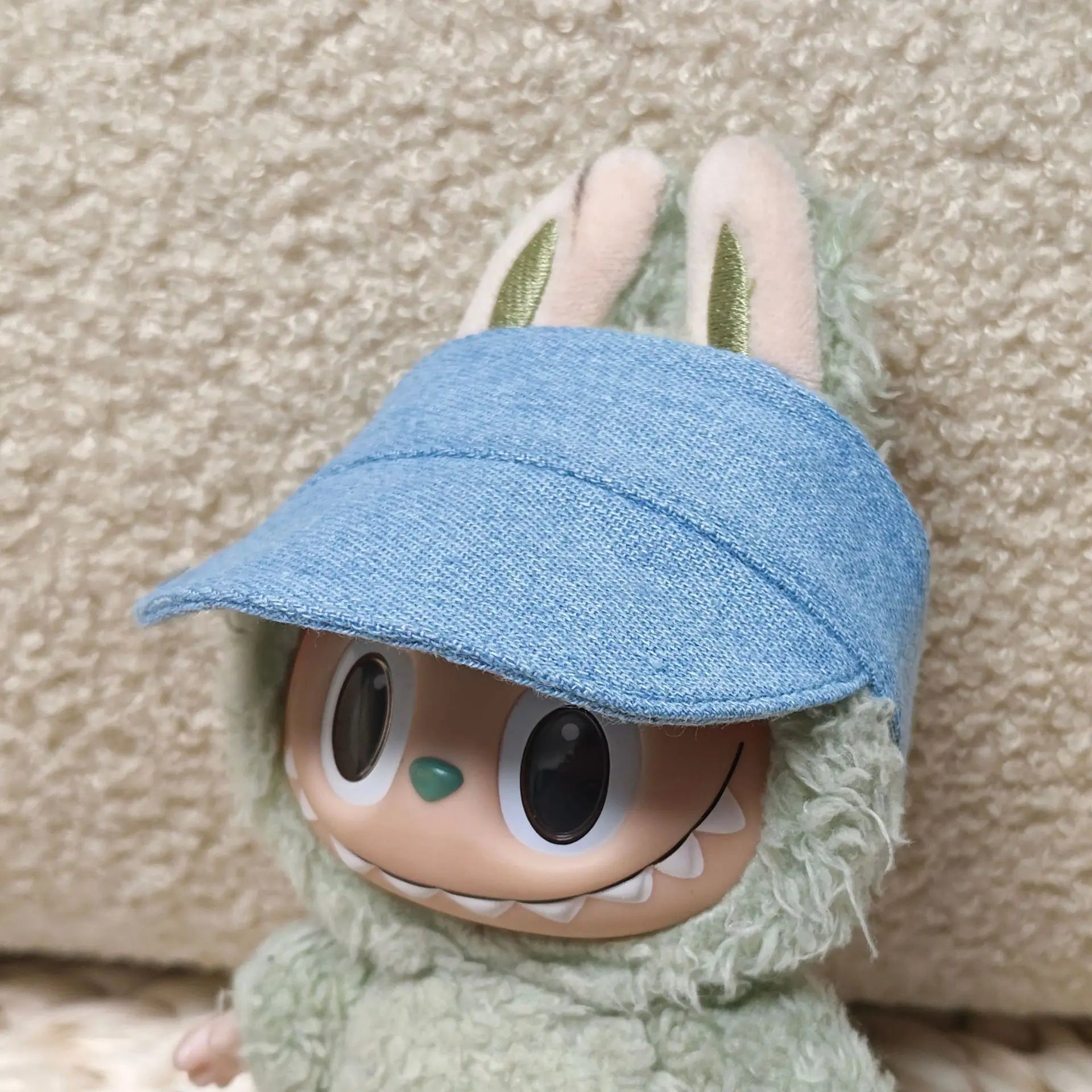 17cm Mini Plush Doll'S Clothes Outfit Accessories For Korea Kpop Exo Labubu Idol overalls pants set Macaron doll Clothing Gift