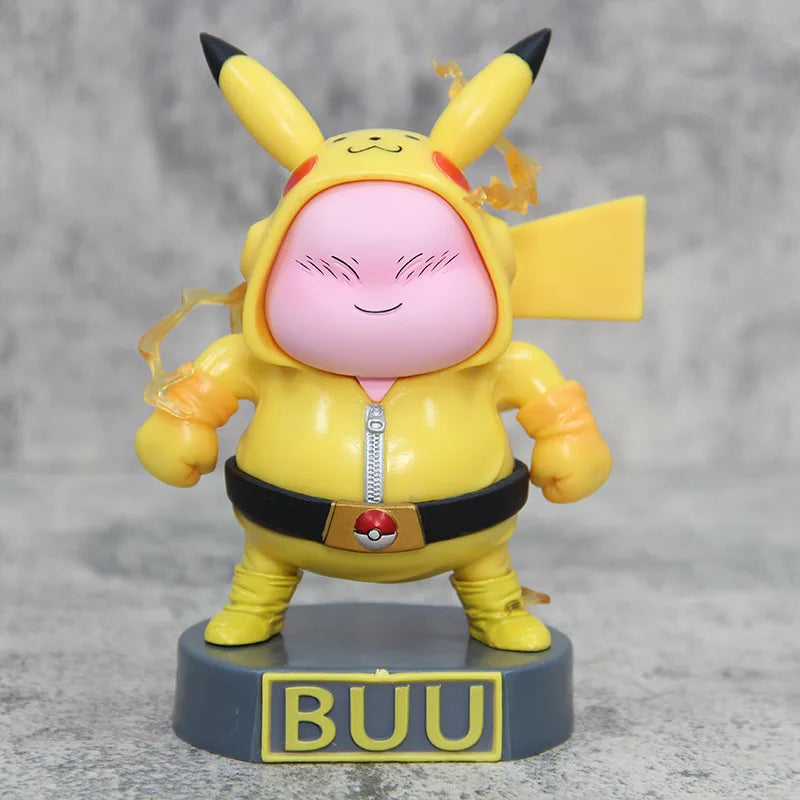 15cm Anime Dragon Ball Z Fat Buu Figure Majin Buu Pikachu Action Figures Pvc Model Doll Desk Decoration Ornaments Gift Toy Dragon Ball Collectibles