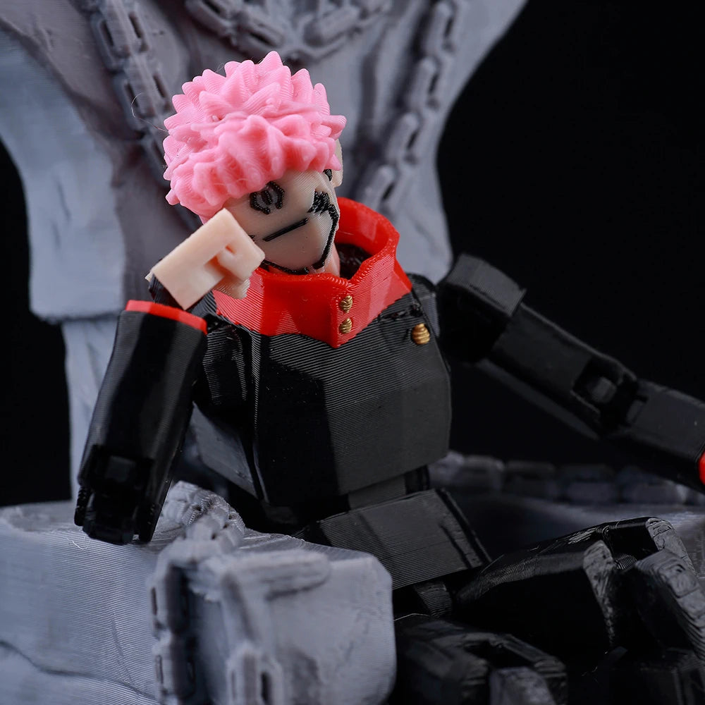 VIP-Dropshipping 9L3D Printed Anime Characters Lucky Dummy 13 Action Figures Multi-Jointed Movable Shapeshift Mannequin Toys
