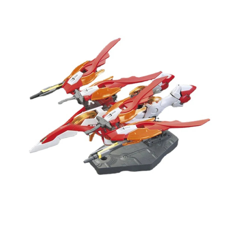 Bandai Gundam Model Kit Anime Figure HGBF Wing Gundam Zero Honoo Gunpla Model Anime Action Figure Action Toy Figure