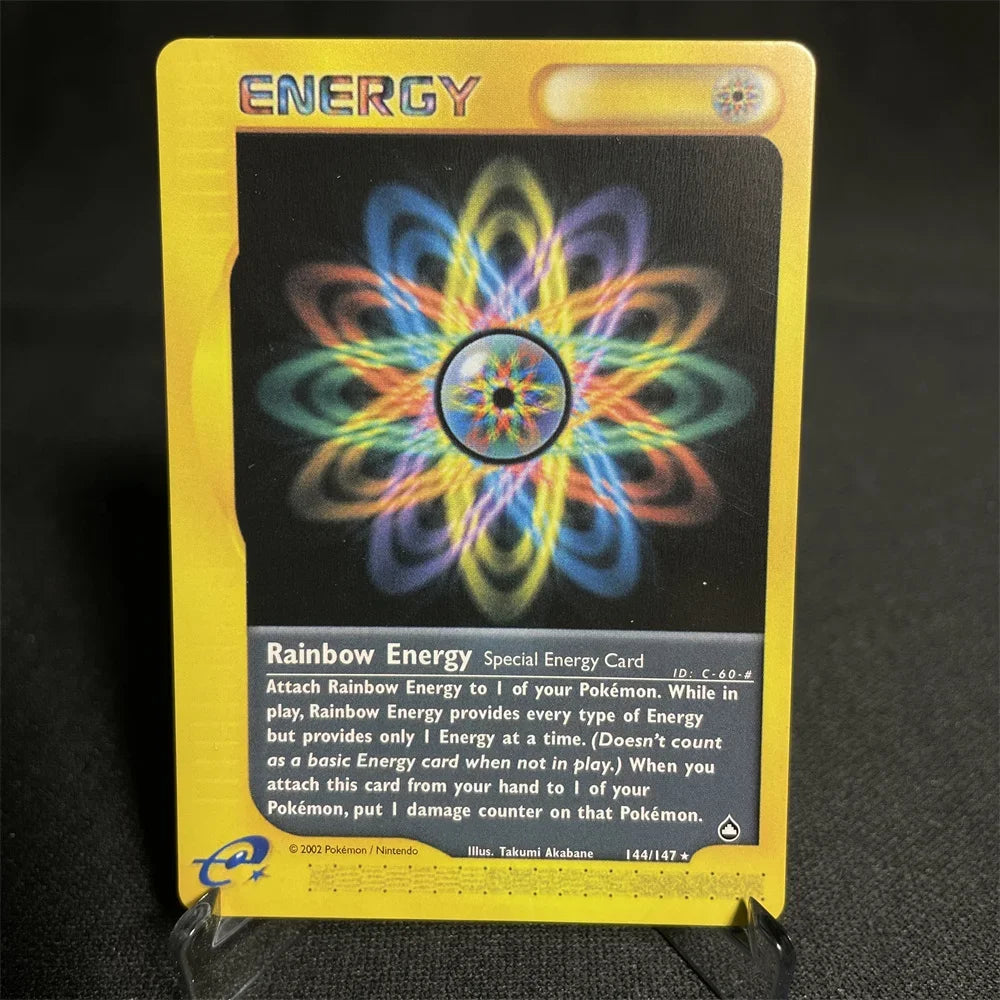 Pokemon Cards Shining Card E-Card Series Vileplume Arcanine Gengar Suicune Game Collection Cards Toys Gifts Proxy Card