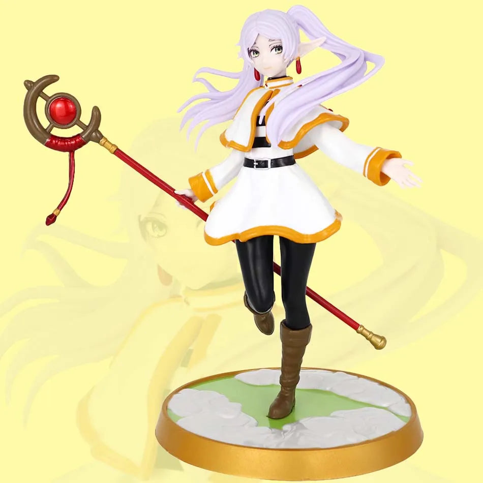 19cm Frieren: Beyond Journey's End Frieren Anime Girl Figure Frieren Action Figure Sousou no Frieren Figurine Model Doll Toys