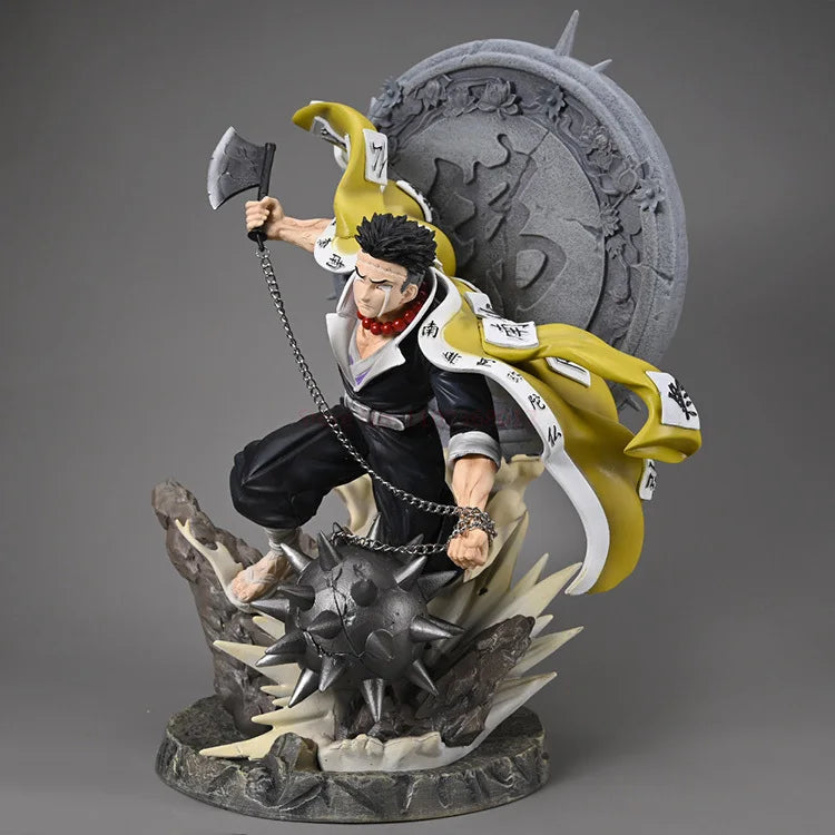 41cm Demon Slayer Himejima Gyomei Anime Figure Pvc Model Gk Large Statue Boys Collection Desktop Decoration Ornament Toys Gifts