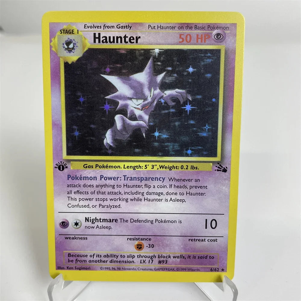 Holographic PKM Collection Cards PTCG Proxy Card Blue Core Paper Card Kids PKM Vaporeon/SnorlaxDragonite/Blastoise