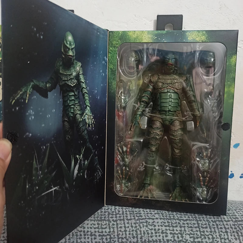 NECA Creature from the Black Lagoon Action Figure Horror Film Model Toys Collection Movable Toys Model Birthday Gifts