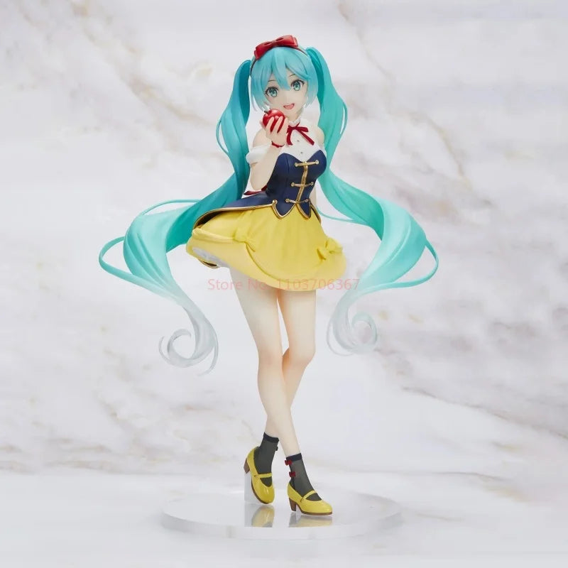 [In Stock] Genuine Taito Hatsune Miku Anime Toy Fairy Tale Wonderland Series Cute Miku Figurine Model Ornament Toy Gift