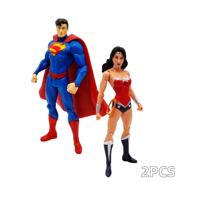Justice League Batman V Superman Action Figure  Superman Batman Wonder Woman The Flash Green Lantern DC Collectible Toy Gifts