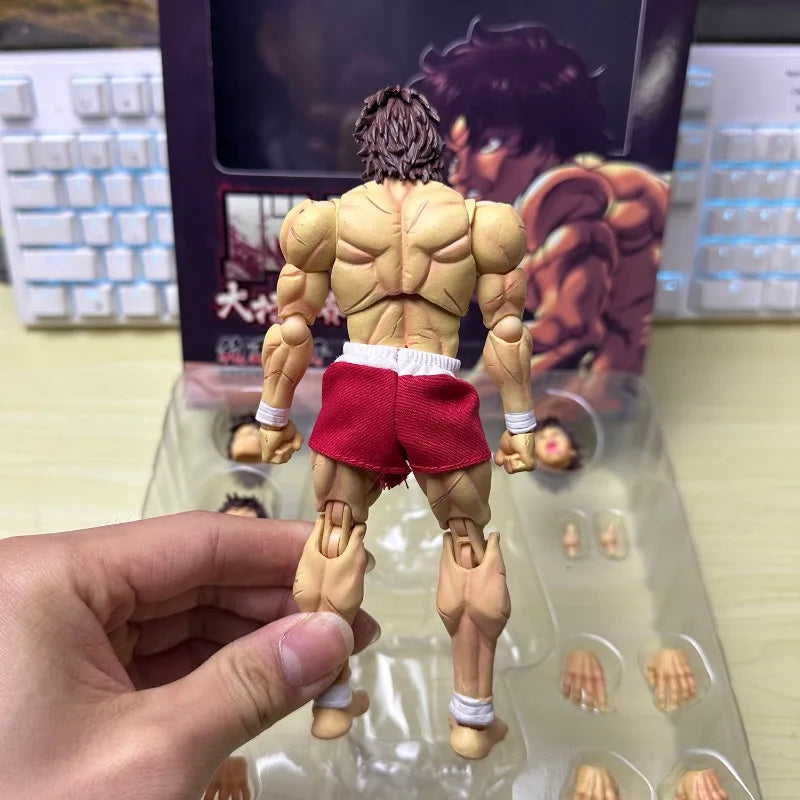 17cm Ko St Storm Toys Baki Hanma Action Figure Fighting Anime BAKl Kibk Son Of Ogre Figurine Collectible Model Dolls Toy Gifts