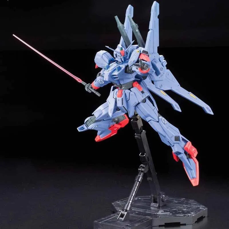 Bandai Original MODEL KIT GUNDAM RE 1/100 ALL  JAGD DOGA  ZAKU Anime Action Figure Assembly Model Toys  Model Gifts for Boys