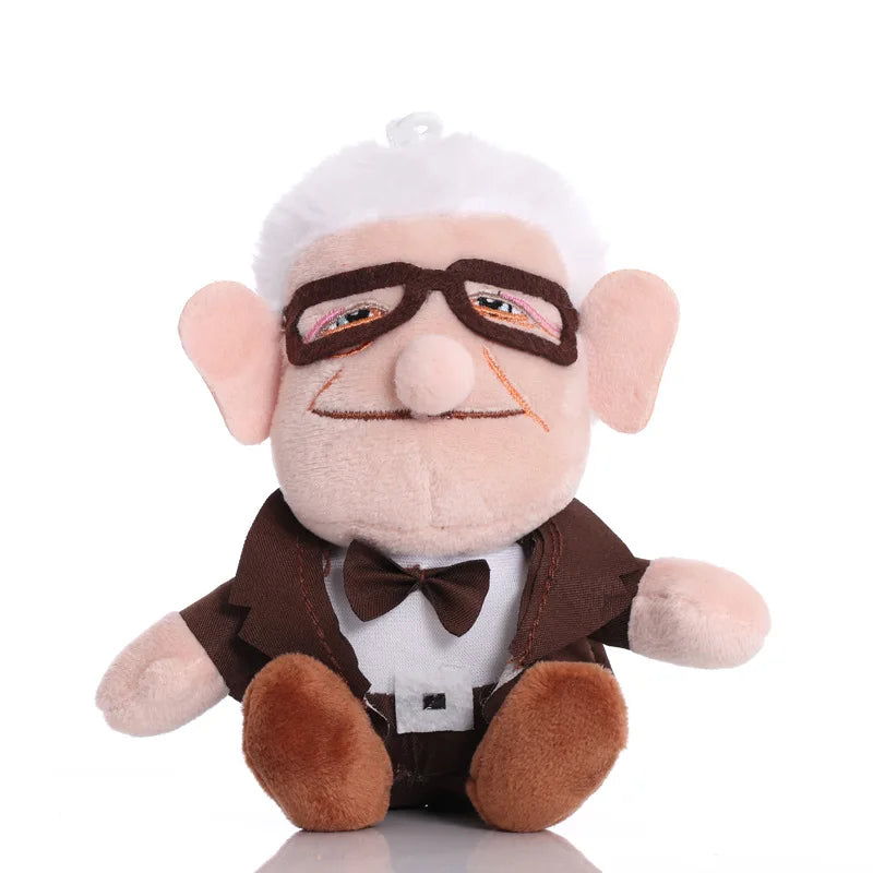Disney Pixar Movie UP Plush Toys Cartoon Carl Grandfather Grandmother Stuffed Doll Toy For Children Brinquedo Gifts