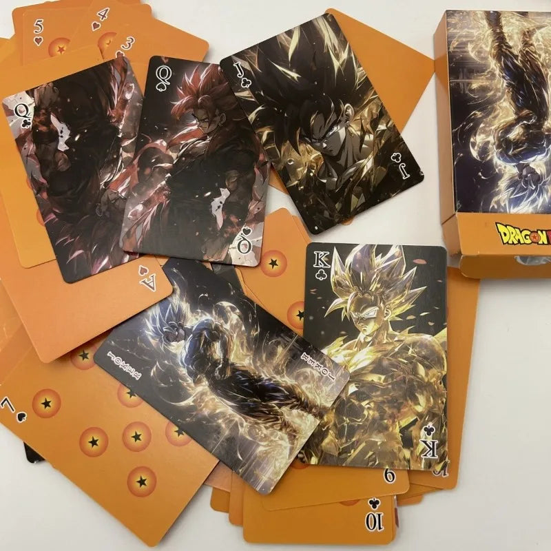 Dragon Ball SuperSayajins /Z/GT/Poker Cards High-Looking Mini Version Chess and Board Game Card Collection Lovers Gift
