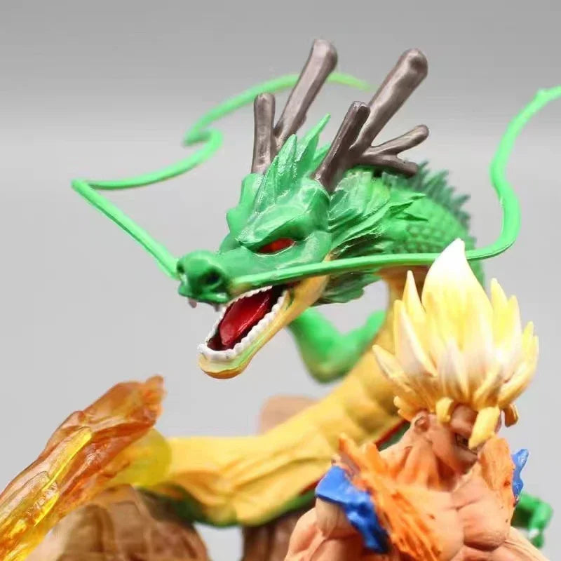 23cm Dragon Ball Z Figures Son Goku Frieza Shenron Action Figure Model Super Saiyan Pvc Statue Doll Model Collection Toys Gifts