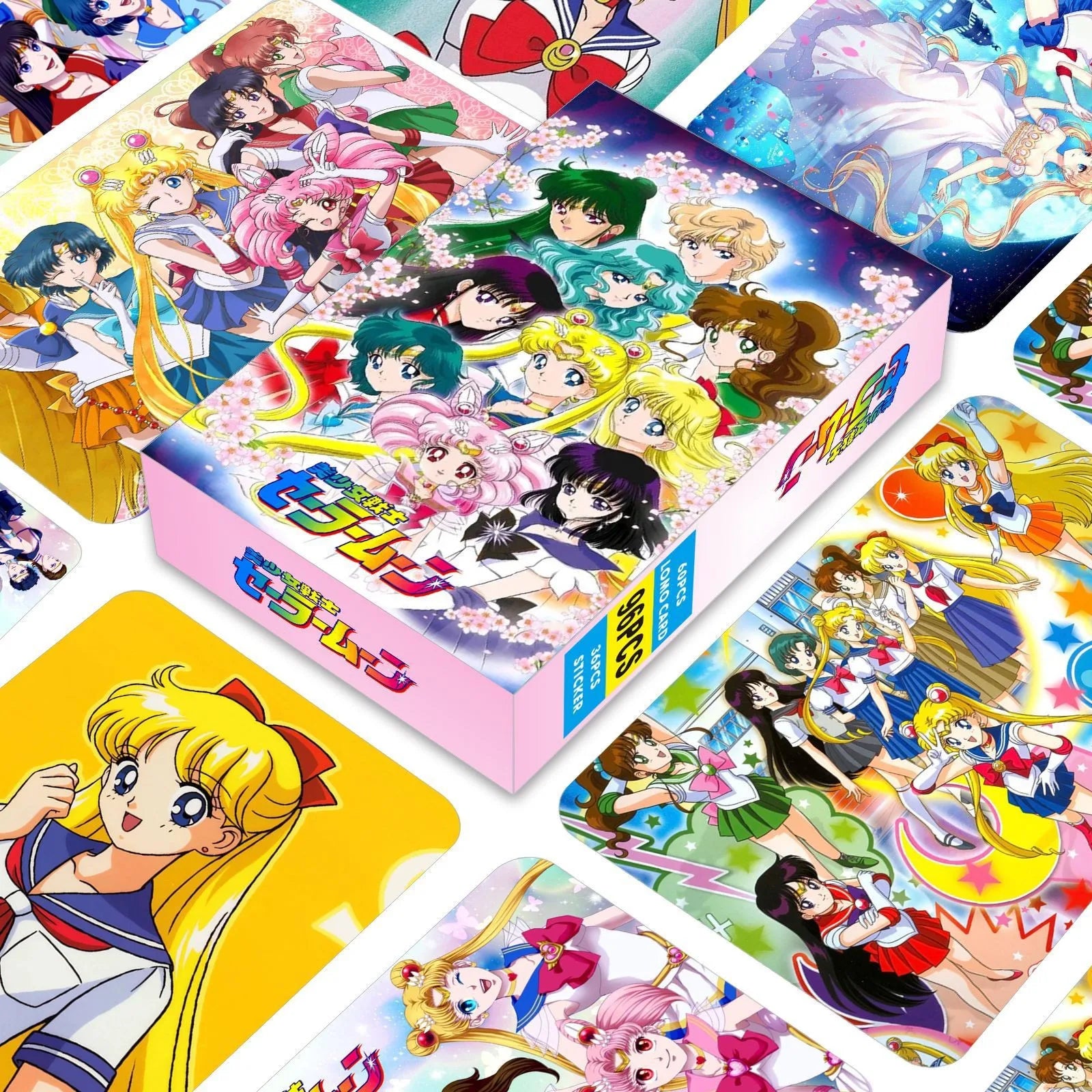 Naruto Japanese Anime Lomo Card One Piece 1pack/96pcs Card Games With Stickers Message Photo Gift For Anime Fan Game Collection