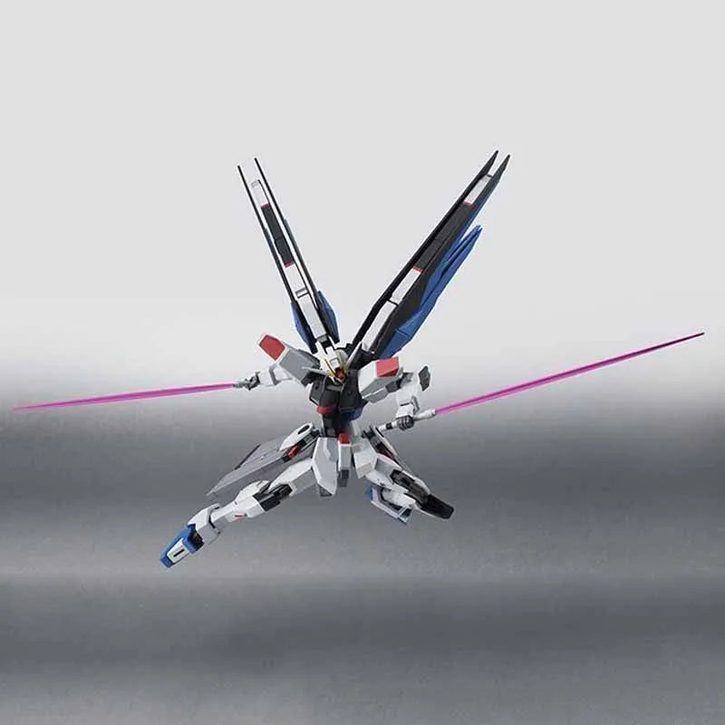 Bandai Original MODEL KIT ROBOT SPIRITS FREEDOM GUNDAM Action Figure Model Toys Gifts For boys Collectible Foam box sends