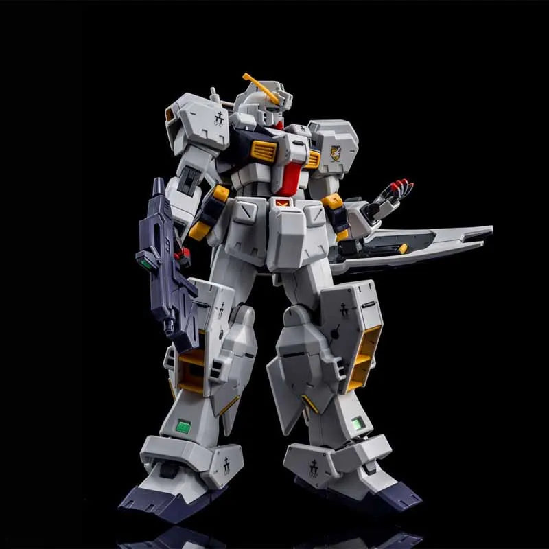Bandai Original Model Kit HGUC 1/144 HAZEL CUSTOM EXPANSION FOR GUNDAM TR-6 Anime Action Figure Assembly Model Toy for Boy Gifts