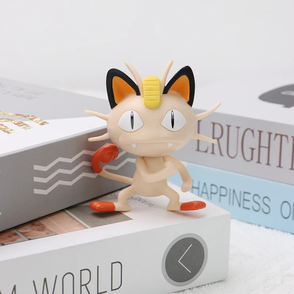 2-3inch Pokemon PVC Action Figure Pikachu Charmander Eevee Figures Dolls Model Anime Collection Ornamental Toy Kid Birthday Gift